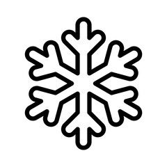 Obraz premium snowflake on a white background