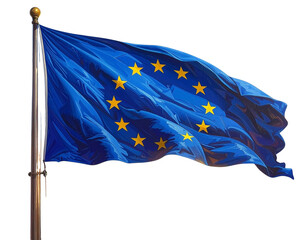 The official flag of the European Union