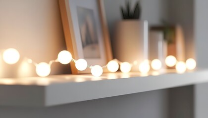 Minimalist LED arrangement bringing calm modern vibes to interiors.