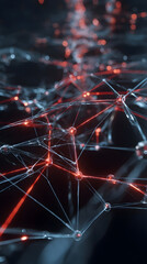 abstract technology background with space