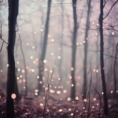 Mystical woodland shining under golden sunlight high resolution picture