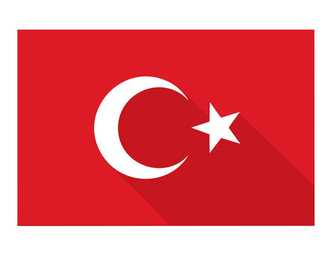 T&uuml;rk Bayrağı Vekt&ouml;r ve G&ouml;rselleri &ndash; SVG, AI, EPS, PNG, JPG Formatlarında Ay Yıldızlı T&uuml;rkiye Bayrağı