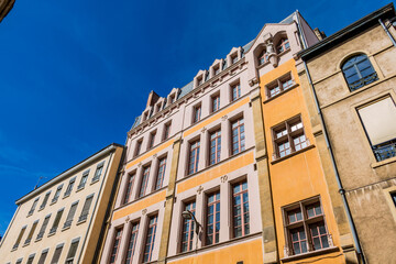 Dans les rues de Lyon en France