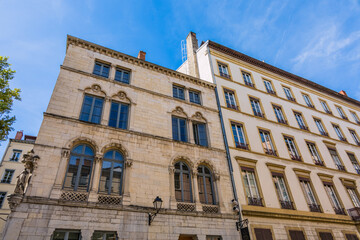 Dans les rues de Lyon en France