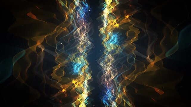 Colorful Abstract Waves background animation suited for broadcast, commercials and presentations. It can be used in Ethereal and Cinematic Videos also.