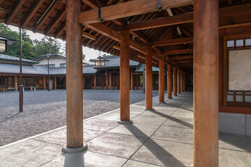 Hokkaido Jingu palace in Sapporo Hokkaido Japan