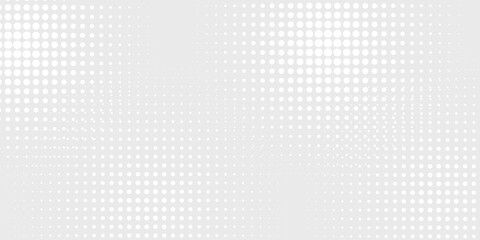 Dot white gray wave light technology texture background. Abstract big data digital halftone design, paper texture. modern circle background cover, header, business