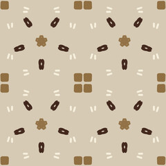coffee beans seamless pattern