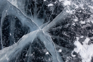 blue ice texture background