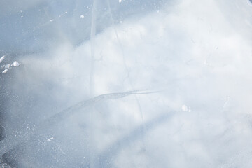 blue ice texture background