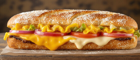 Sandwiches Made with Freshly Baked Bread