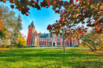 Amazing  Autumn Landscape With