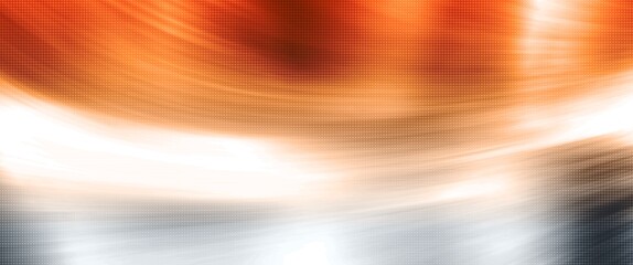 abstract orange and grey background with motion blur and halftone texture