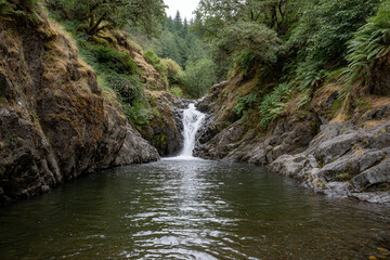 discover breathtaking beauty of oregon picturesque waterfalls nestled within stunning summer landscapes