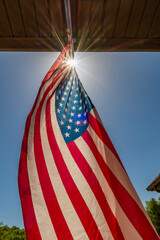 American Flag Starburst