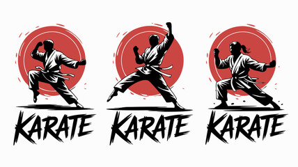 A dynamic vector depiction of martial arts, showcasing jiu and jitsu techniques, embodying focus and strength and perfect for active concepts
