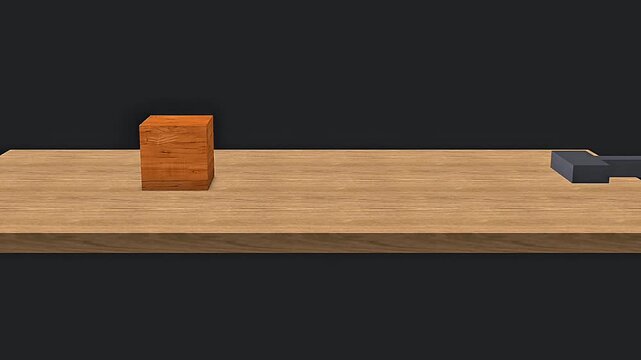 Newtons first law of motion and kinetic friction force.