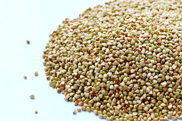 Raw buckwheat groats, a gluten-free superfood rich in fiber, protein, and minerals