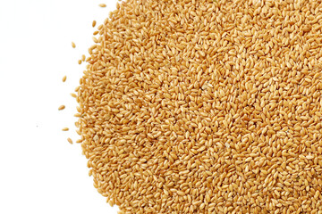Organic golden flaxseeds, rich in omega-3, fiber, and antioxidants