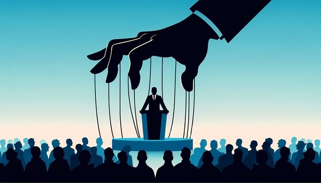 The puppet master: Illustrating control and manipulation in politics and society