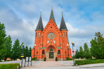 The Sankt Petri Kyrka or Saint Peter Church in Västervik (Vastervik) in Sweden © Pawel Pajor