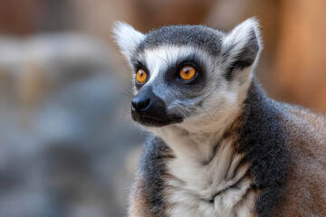 Obraz premium capture stunning portraits of top exotic animals set against minimalist backdrop featuring soft bokeh