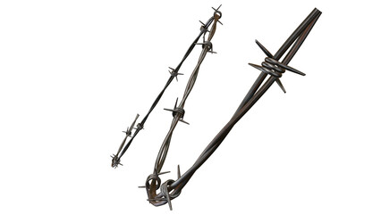 Barbed Wire Sharp Strand