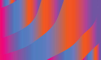 Vibrant Abstract Swirls of Pink Blue and Orange Gradient Colors background