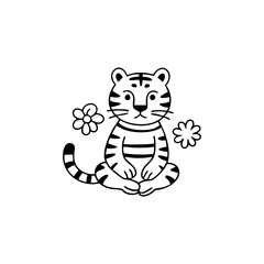 Simple black line drawing of a clock face with the hour hand pointing to the left