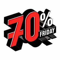 70 percent off discount black friday