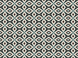 Geometric diamond pattern with pastel shades creates stylish texture.