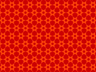 Vibrant, seamless pattern featuring abstract shapes, perfect for backgrounds.