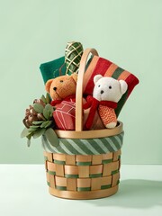 basket with gifts