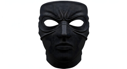 Mask of Mystery: Intricate detail of an enigmatic mask, an emblem of hidden identity and intrigue, crafted with precision and depth.