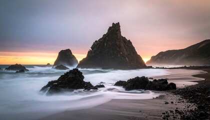 Dramatic coastal sunset (1)