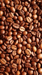 Fototapeta premium Close-up of roasted coffee beans (3)