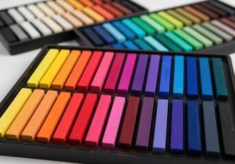 Vibrant Soft Pastel Chalks for Artistic Expression