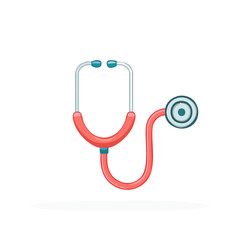 Medical stethoscope equipment for doctor and nurse auscultation and diagnosis