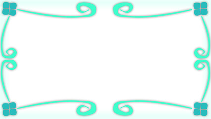 フレームデザイン：クローバー