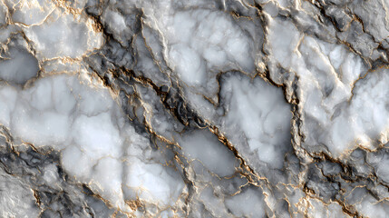 Fototapeta premium Marble Stone Texture with Gold Veins Abstract Background