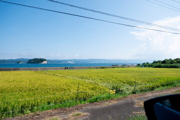 能登島の長閑な風景