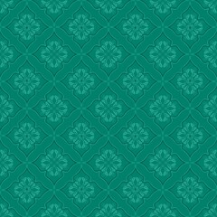 Elegant Monochromatic Embossed Seamless Pattern