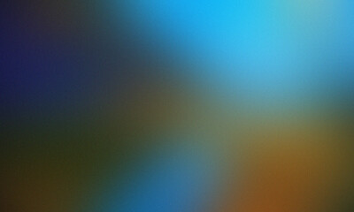 Abstract Blend of Blue, Brown, and Yellow Hues with Soft Focus background