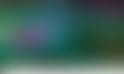 Abstract Gradient Background with Deep Teal, Green, and Hints of Purple and White color blend