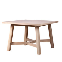 Simple square wooden table