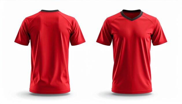 red jersey mockup