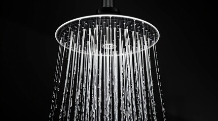 Modern Rain Shower Head.