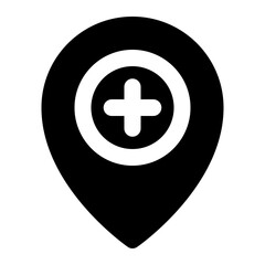 Obraz premium location icon for illustration