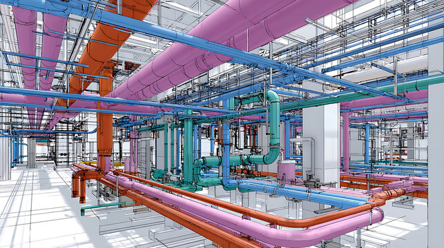 Using Python and Revit API to Automate Duct and Pipe Layouts
