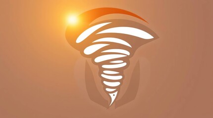 Whirlwind Storm Graphic Design.